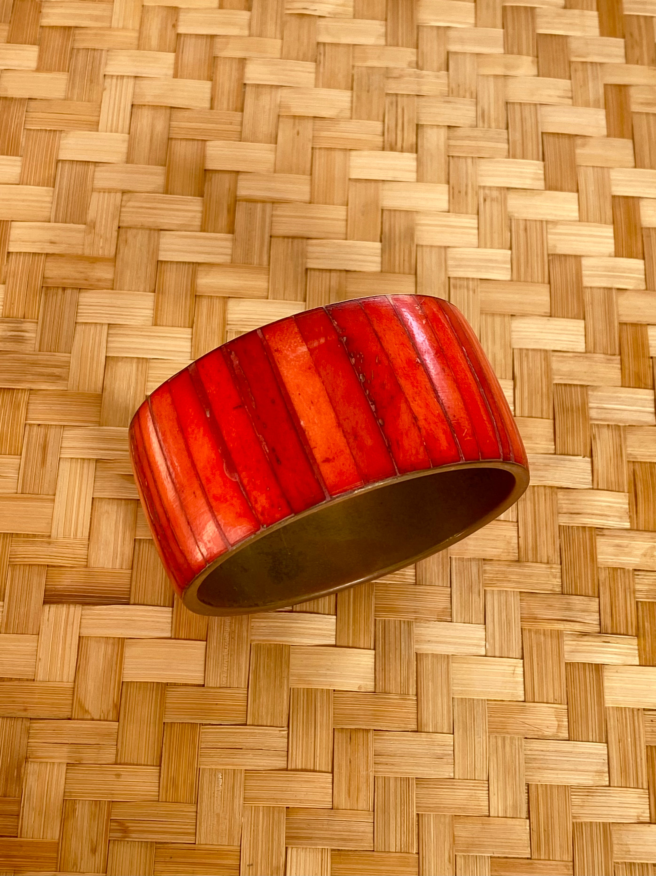 Red Coral Bangle