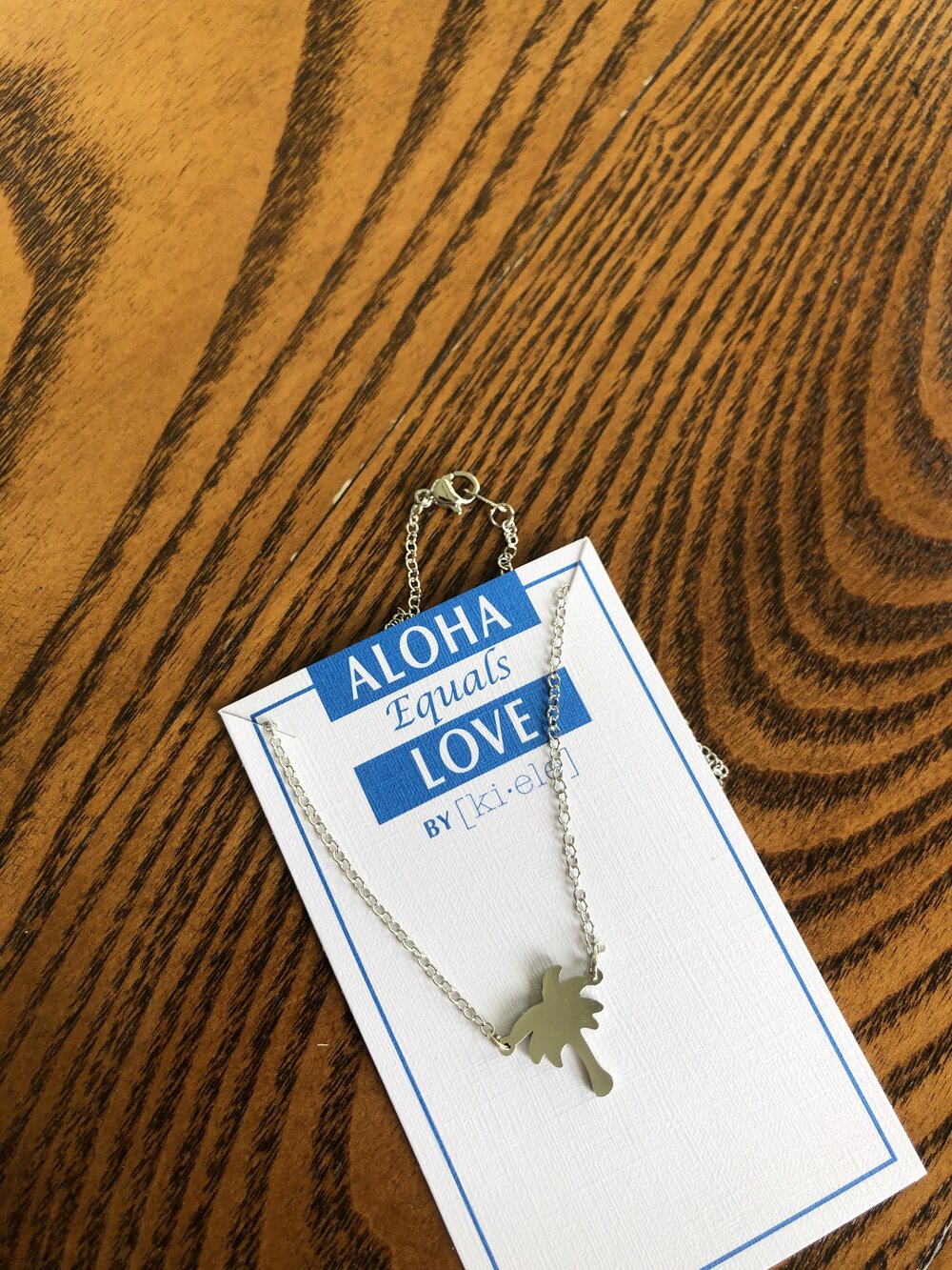 *LAST ONES Palm Tree necklace