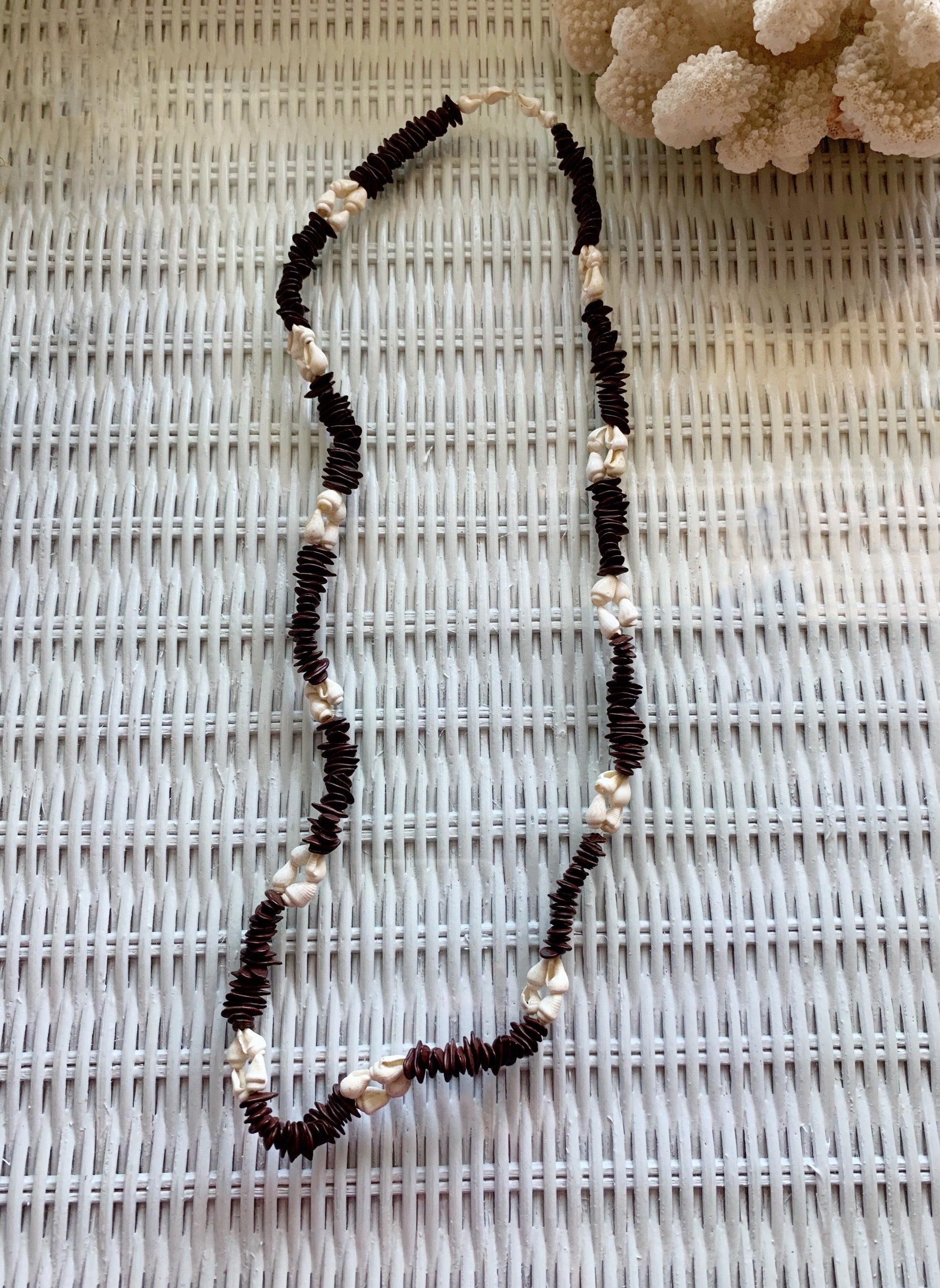 Lei Lei Organic Beaded necklace