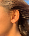 *LAST ONES 2mm Petite White Freshwater Pearl studs