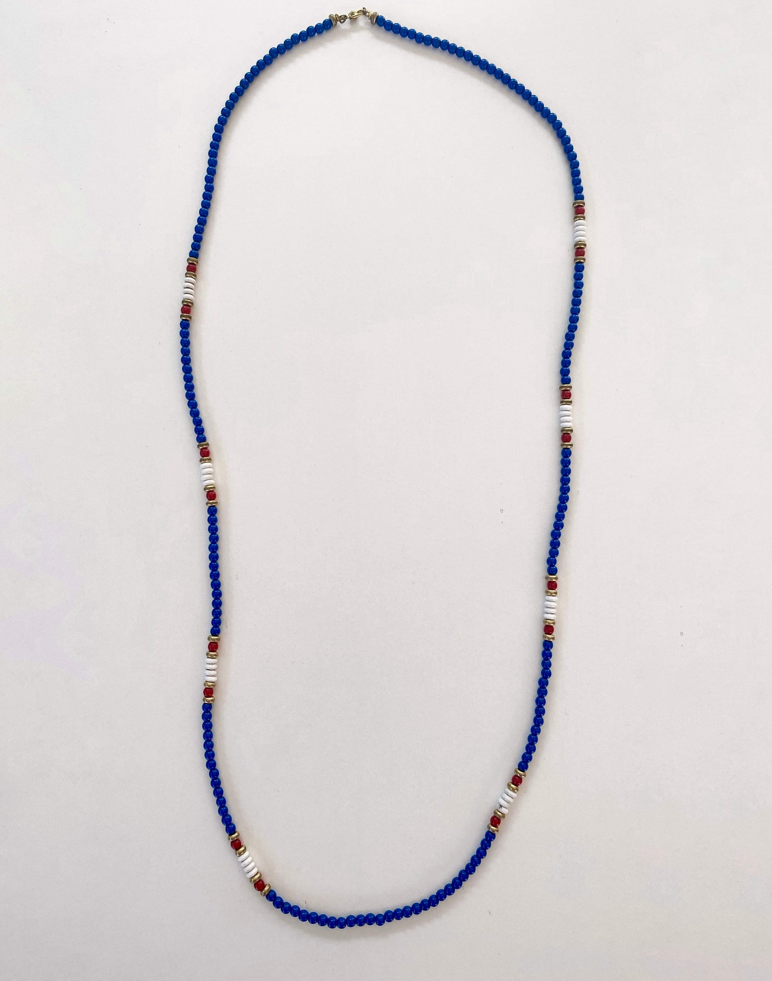 Vintage Genuine Mother Of Pearl Beaded Necklace → Hotbox Vintage