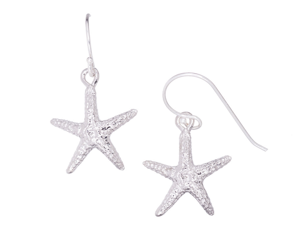 20% to Make-A-Wish Hawaii — Medium Starfish drop earrings