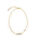 Michelle Dainty Puka + Pearl anklet