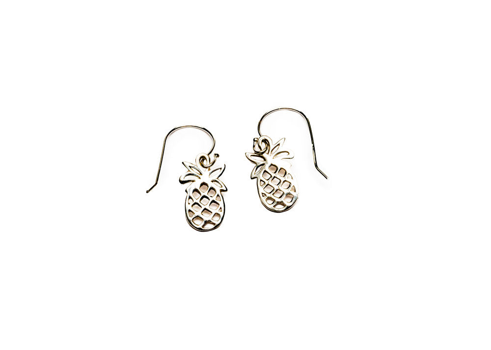 Pineapple Silhouette drop earrings
