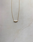 Jennifer Petite Pearl Bar necklace