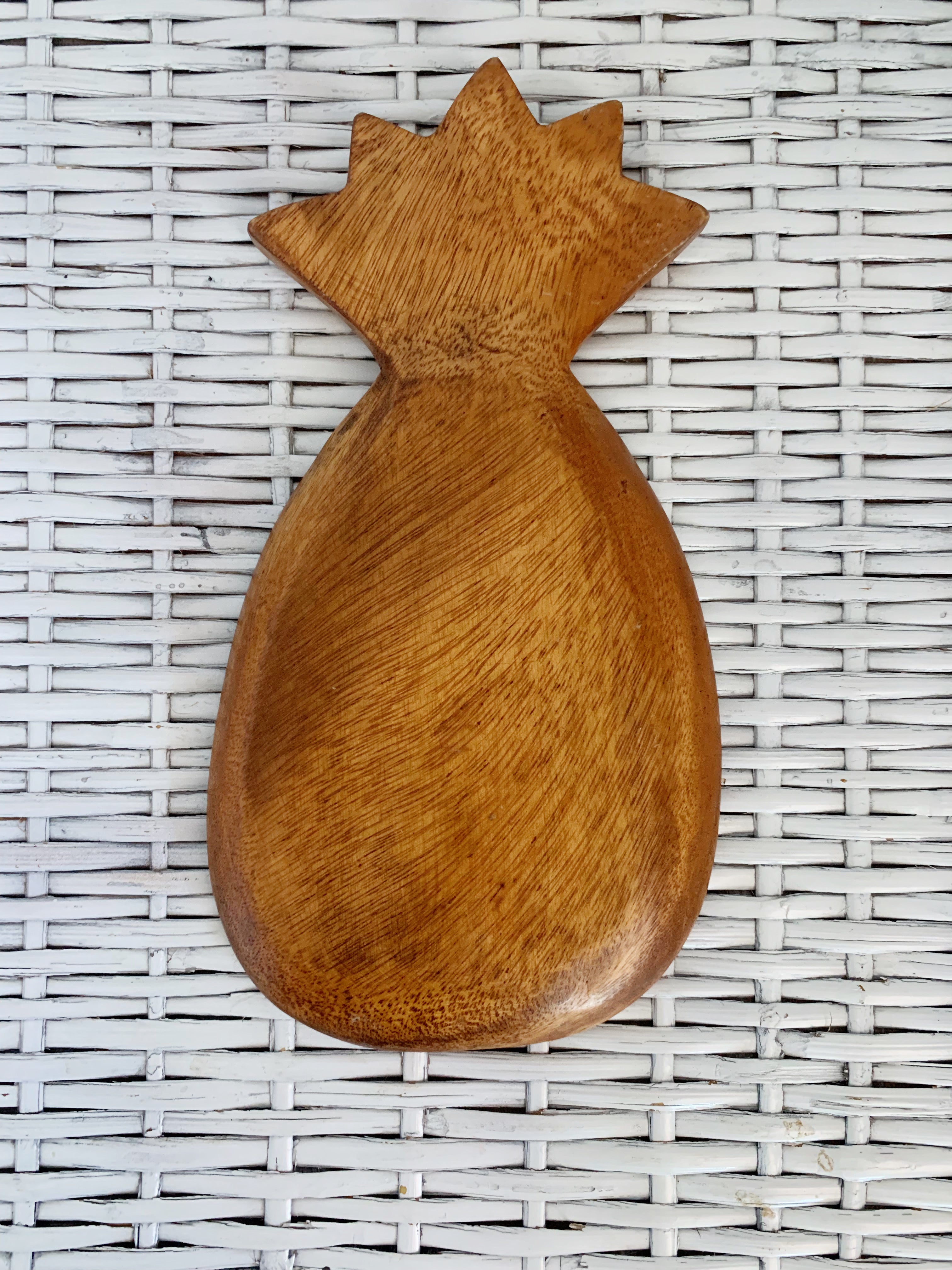 Pineapple Light Wood bowl