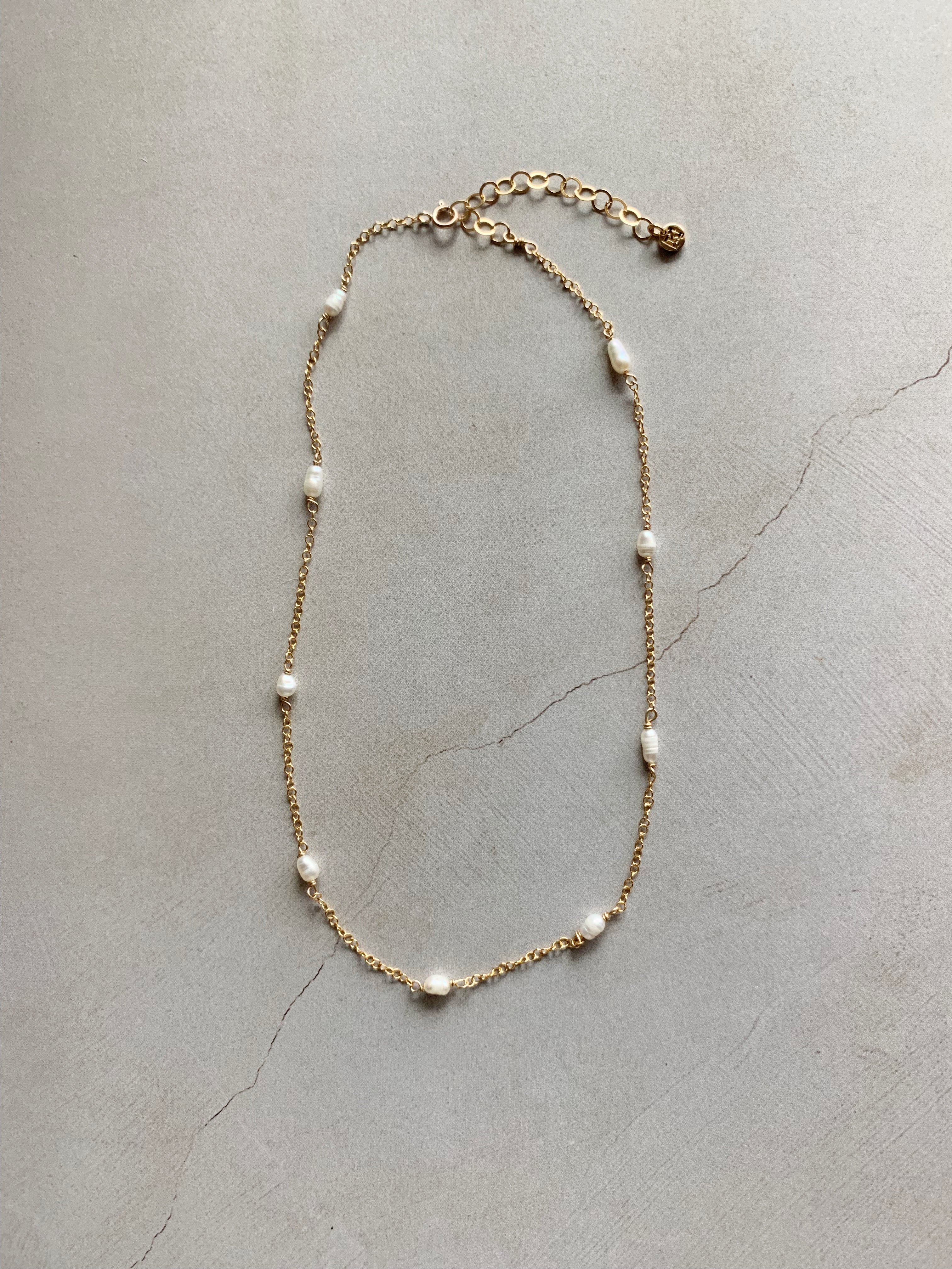 Sarah Organic Pearl necklace