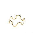Dainty Ripple 18K Gold Vermeil Ring