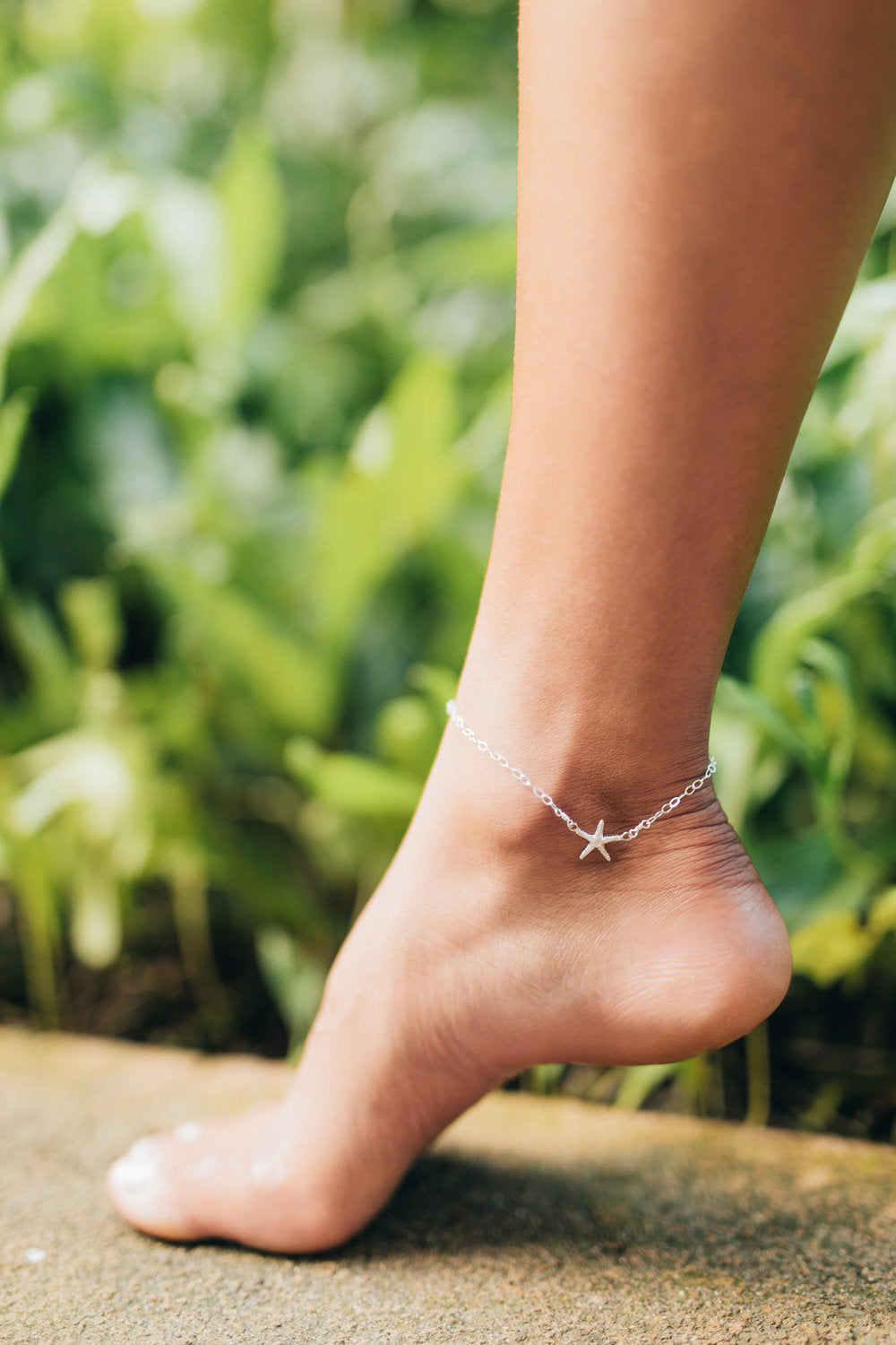 20% to Make-A-Wish Hawaii — Manini Starfish Chain anklet