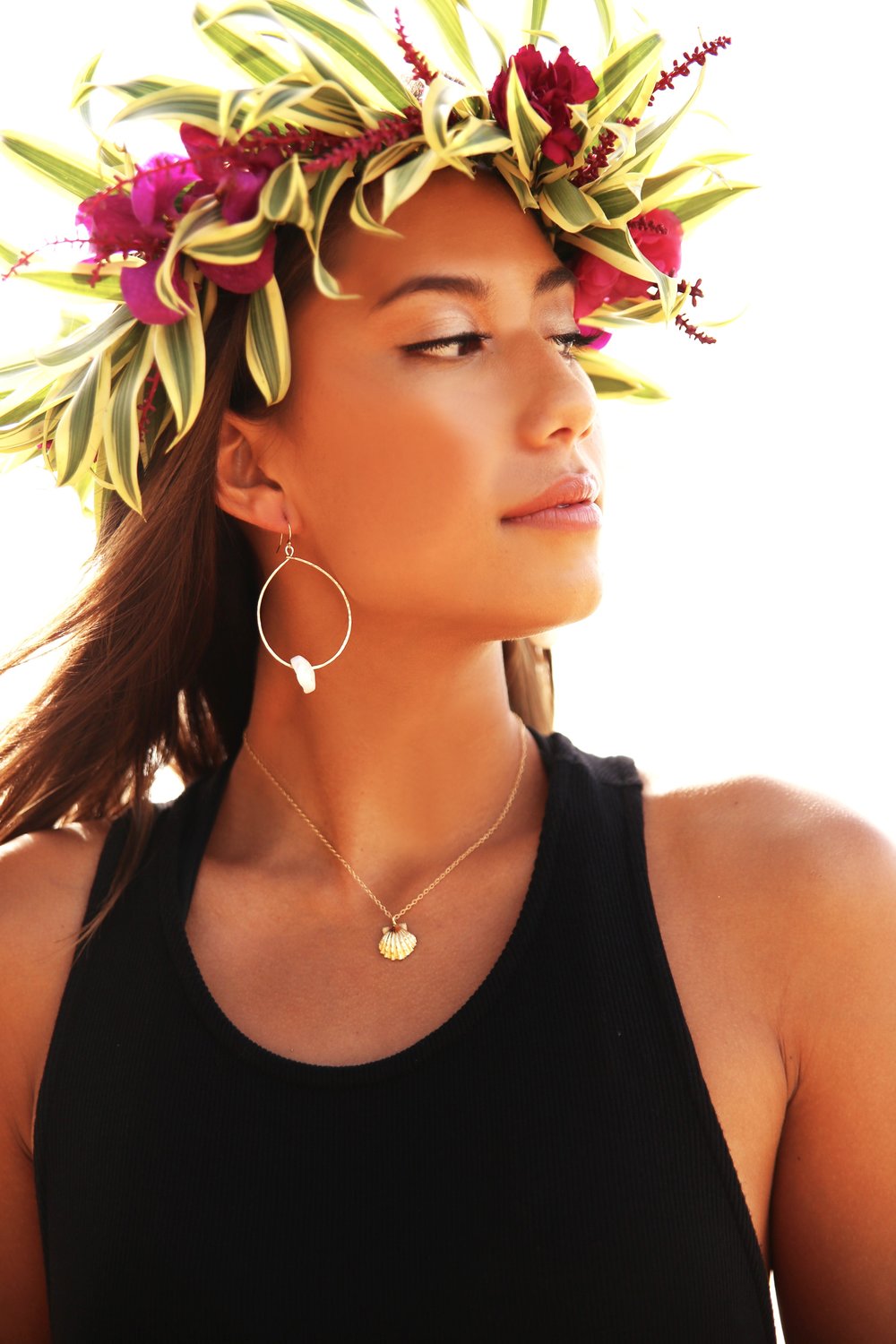 Makapu‘u teardrop earrings